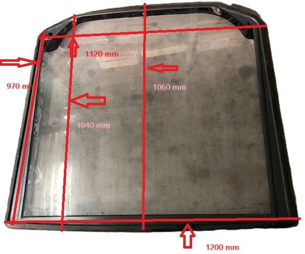 Wind screen PC version plastic for Linde - Aken ja varuosad - Materjali käitlemise seade: pilt 2 Wind screen PC version plastic for Linde - Aken ja varuosad - Materjali käitlemise seade: pilt 2
