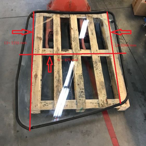 Windscreen for Linde R16X Series 116 - Esiklaas - Materjali käitlemise seade: pilt 1 Windscreen for Linde R16X Series 116 - Esiklaas - Materjali käitlemise seade: pilt 1
