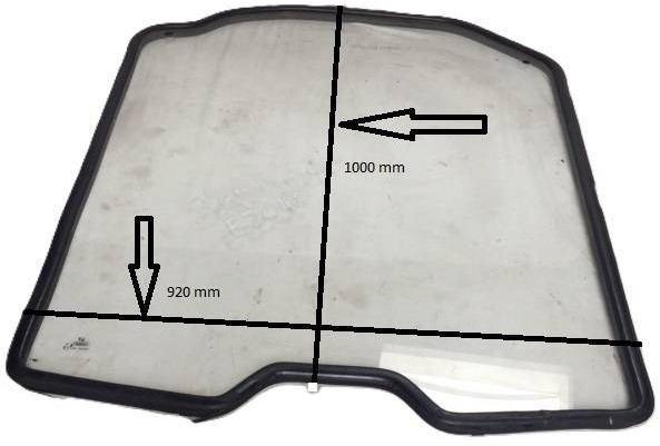 Windscreen for Linde Series 386/391-01 - Aken ja varuosad - Materjali käitlemise seade: pilt 2 Windscreen for Linde Series 386/391-01 - Aken ja varuosad - Materjali käitlemise seade: pilt 2
