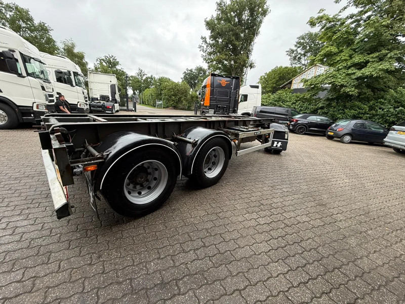 GS Meppel 28T Kiepende containeraanhangwagen! 640cm systeemlengte Centrale smering - Konteinerveduk/ Tõstukiga poolhaagis: pilt 3 GS Meppel 28T Kiepende containeraanhangwagen! 640cm systeemlengte Centrale smering - Konteinerveduk/ Tõstukiga poolhaagis: pilt 3