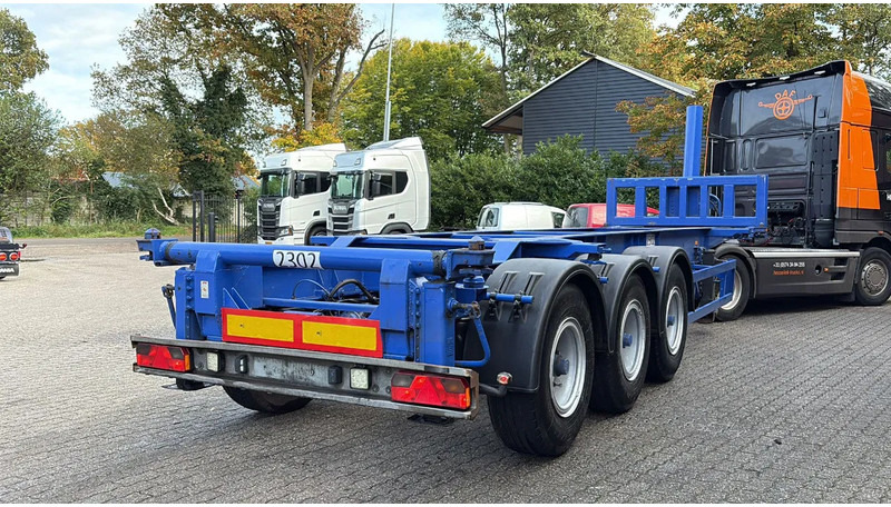 Hendricks 20ft container Kippchassis 24V hydraulic Self support! - Konteinerveduk/ Tõstukiga poolhaagis: pilt 2 Hendricks 20ft container Kippchassis 24V hydraulic Self support! - Konteinerveduk/ Tõstukiga poolhaagis: pilt 2