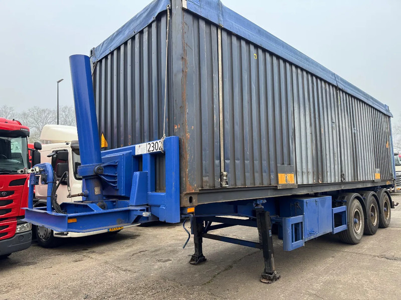 Hendricks 20ft container Kippchassis 24V hydraulic Self support! - Konteinerveduk/ Tõstukiga poolhaagis: pilt 1 Hendricks 20ft container Kippchassis 24V hydraulic Self support! - Konteinerveduk/ Tõstukiga poolhaagis: pilt 1