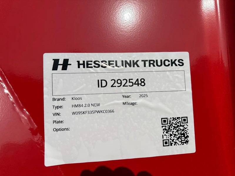 Uus Kallur-poolhaagis LUECK KLOOS -NEW- Hardox 84m3 Schrott Ferrotrailer 2X Liftas SAF: pilt 18