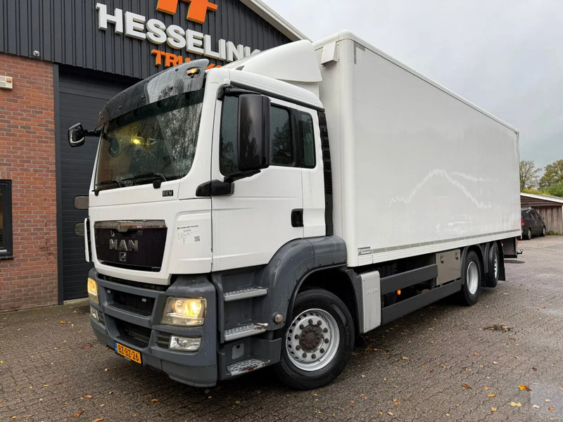 MAN TGS 26.320 Koffer Stuuras AHK 3.000KG LBW 373.230KM! NL Truck APK/TUV 18-03-2026 - Kasti veoauto: pilt 1 MAN TGS 26.320 Koffer Stuuras AHK 3.000KG LBW 373.230KM! NL Truck APK/TUV 18-03-2026 - Kasti veoauto: pilt 1