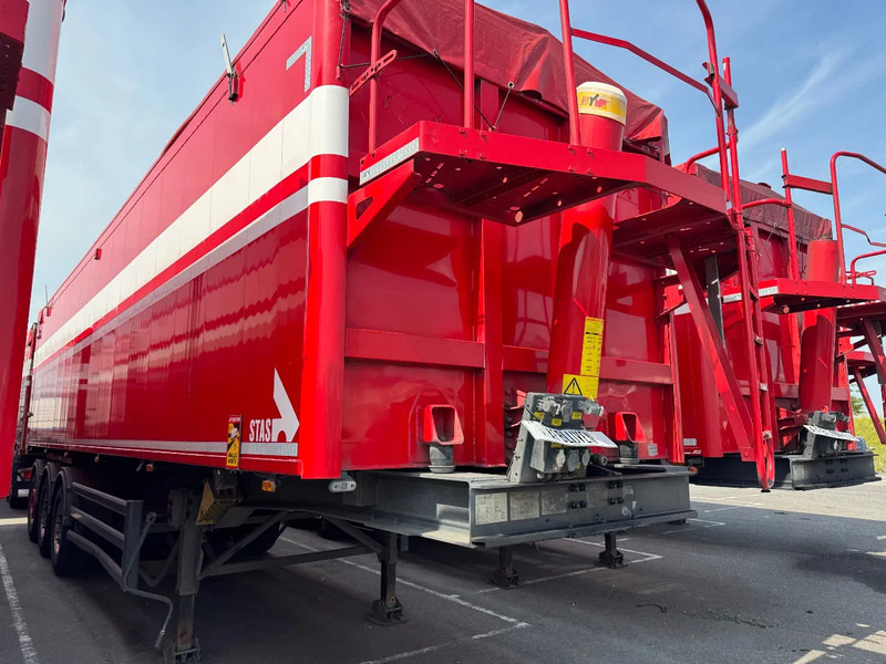 Stas S300CX 58m3 Alcoa SAF Klep Deuren combi top condition 6340kg - Kallur-poolhaagis: pilt 2 Stas S300CX 58m3 Alcoa SAF Klep Deuren combi top condition 6340kg - Kallur-poolhaagis: pilt 2
