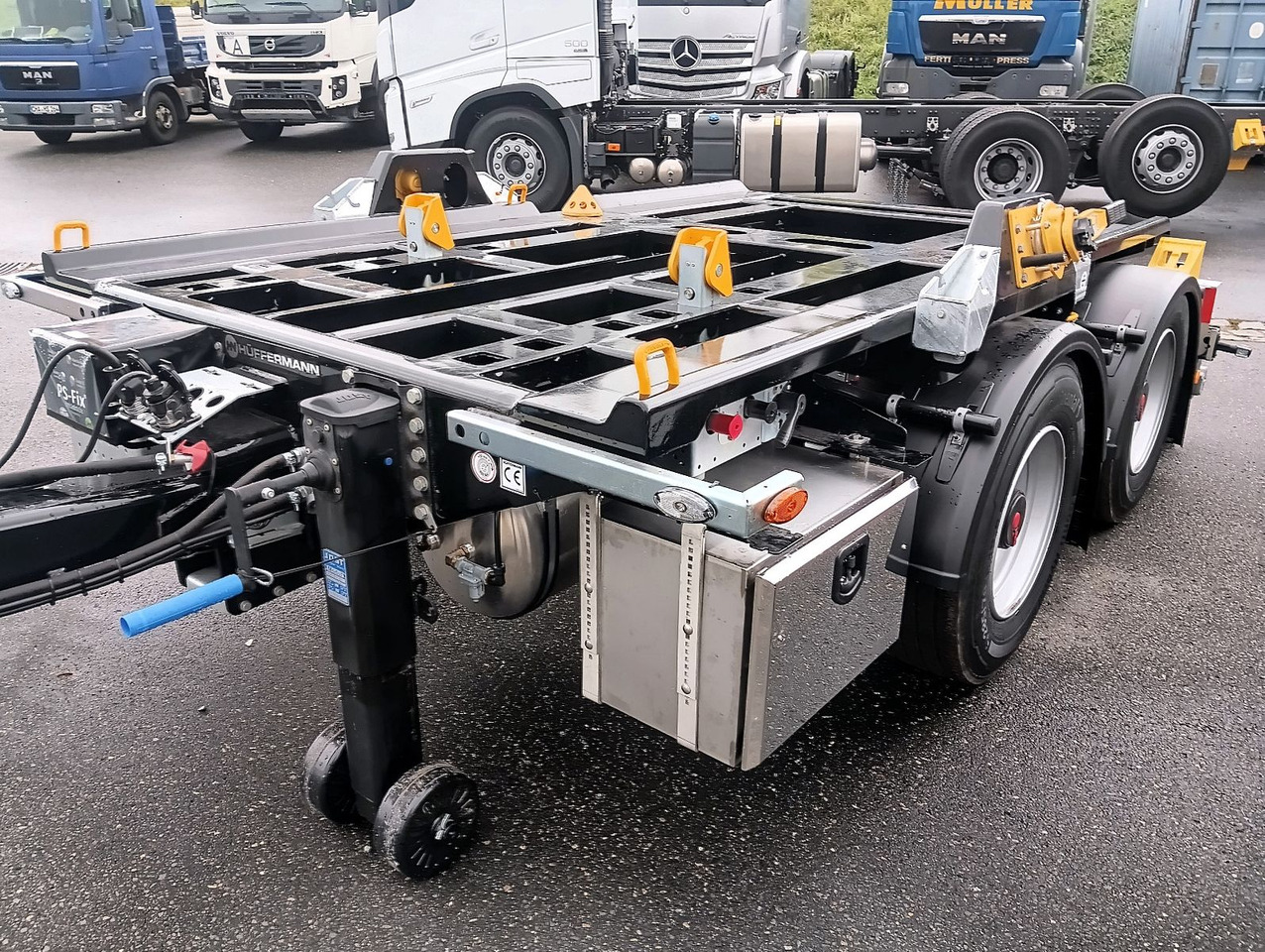 Hüffermann 2-A-MINI-CARRIER SAFETYFIX VERZINKT FULLOPTION - Multilift/ Liftdumper haagis: pilt 3 Hüffermann 2-A-MINI-CARRIER SAFETYFIX VERZINKT FULLOPTION - Multilift/ Liftdumper haagis: pilt 3