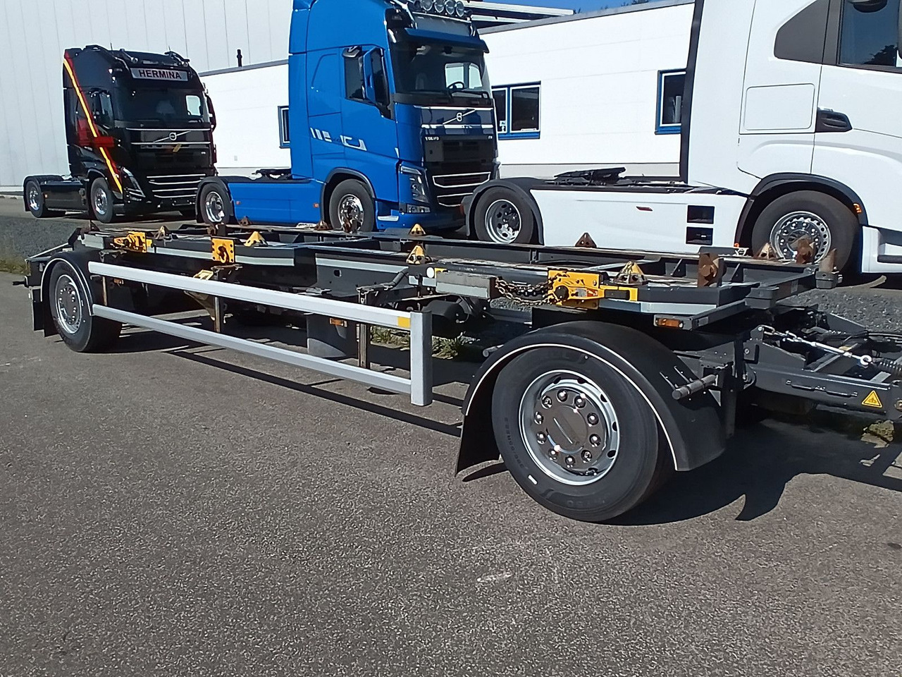 Multilift/ Liftdumper haagis Hüffermann 2-A VARIO-CARRIER VERZINKT SAFETYFIX Reifen/TÜV: pilt 9