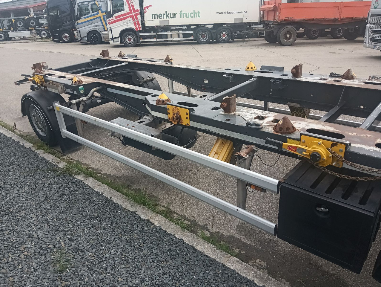 Multilift/ Liftdumper haagis Hüffermann 2-A VARIO-CARRIER VERZINKT SAFETYFIX Reifen/TÜV: pilt 7