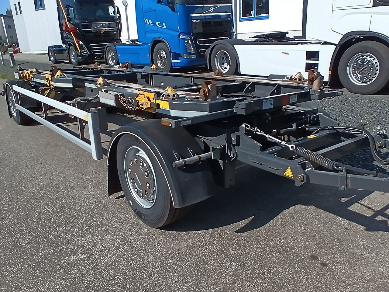 Multilift/ Liftdumper haagis Hüffermann 2-A VARIO-CARRIER VERZINKT SAFETYFIX Reifen/TÜV: pilt 11