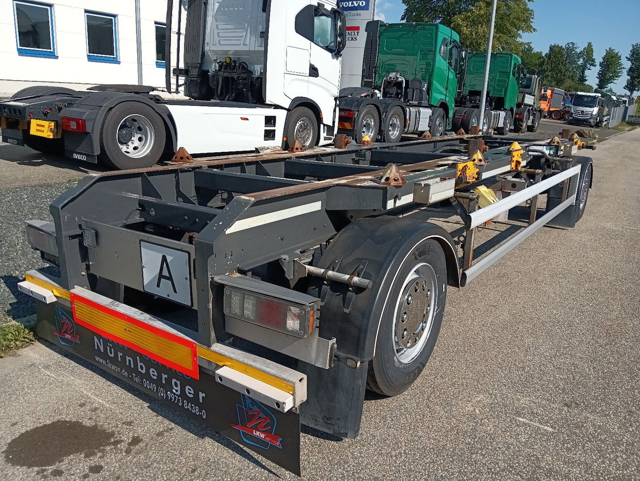 Multilift/ Liftdumper haagis Hüffermann 2-A VARIO-CARRIER VERZINKT SAFETYFIX Reifen/TÜV: pilt 26