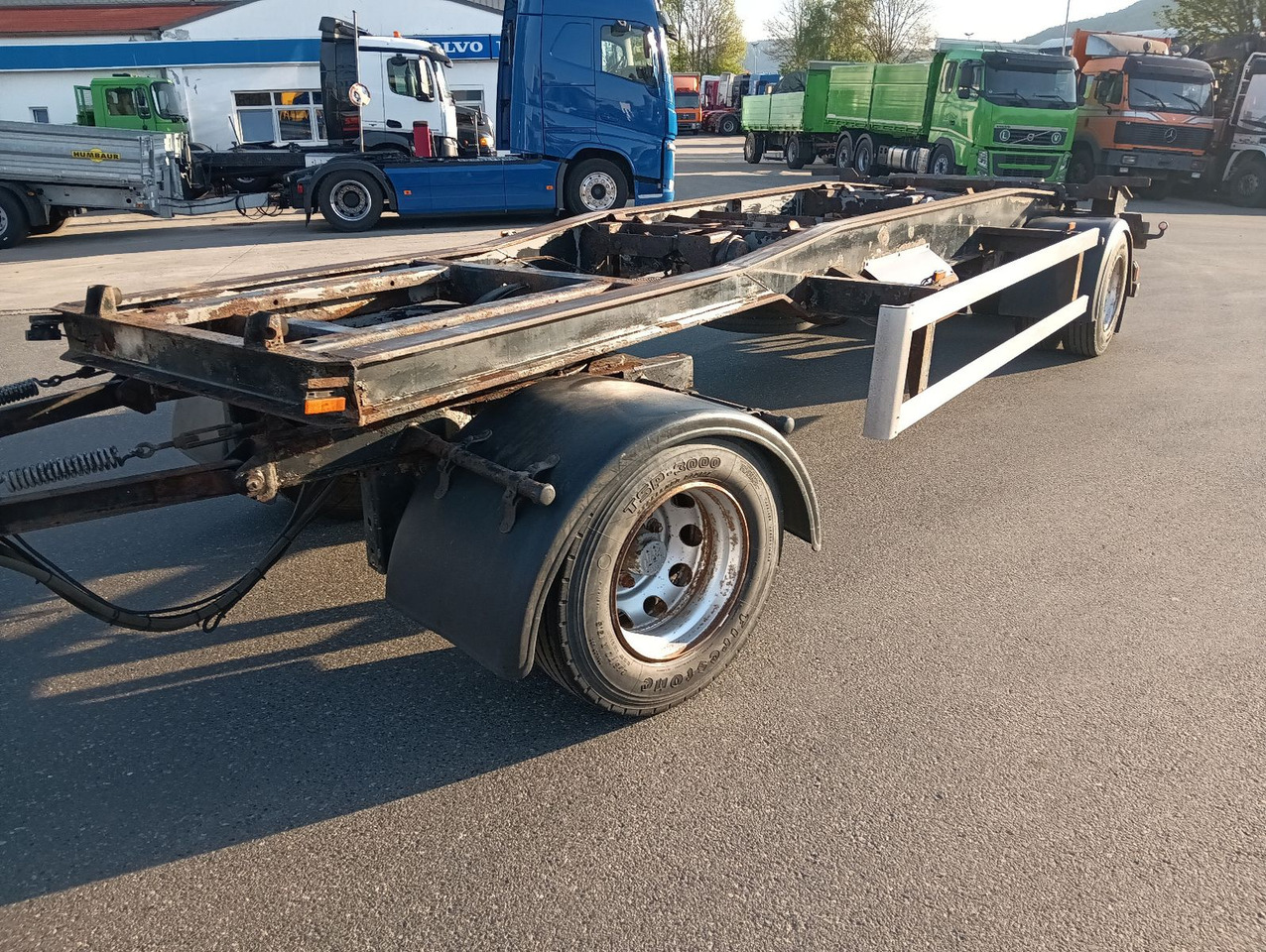 Meiller MEILLER HKM G18 SZL SCHLITTEN BPW Trommel 3,38t - Multilift/ Liftdumper haagis: pilt 1 Meiller MEILLER HKM G18 SZL SCHLITTEN BPW Trommel 3,38t - Multilift/ Liftdumper haagis: pilt 1