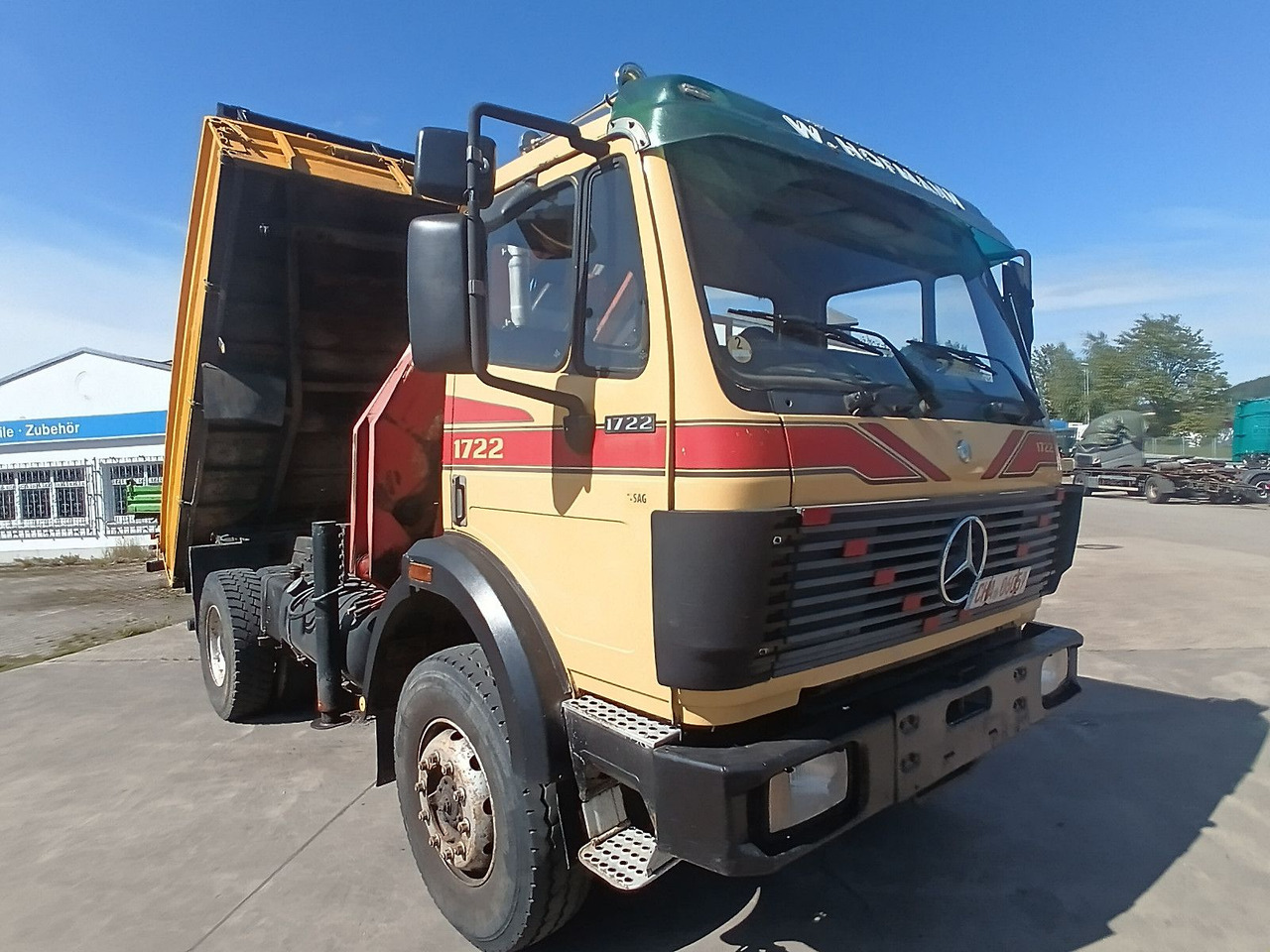 Mercedes-Benz SK 1722 AK 4x4 Blatt Schalter PalfingerPK10500A4 - Kallurauto, Kraanaga veoauto: pilt 3 Mercedes-Benz SK 1722 AK 4x4 Blatt Schalter PalfingerPK10500A4 - Kallurauto, Kraanaga veoauto: pilt 3