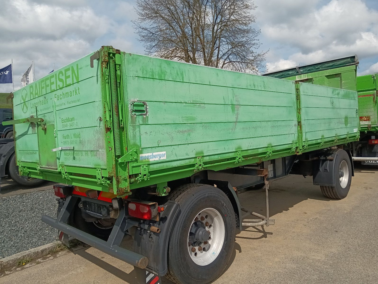 Meusburger 2-A 3-Seitenkipper 16m3 Getreide Alufelgen 4,6t - Kalluri järelhaagis: pilt 4 Meusburger 2-A 3-Seitenkipper 16m3 Getreide Alufelgen 4,6t - Kalluri järelhaagis: pilt 4