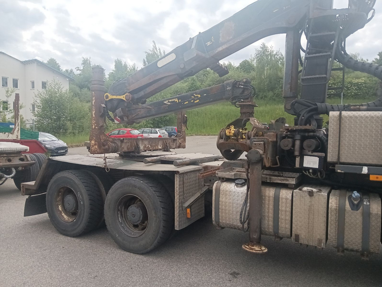 Palfinger EPSILON E250L82 Langholzkran+GLOGGER Aufbau+Anhä - Metsaveok, Kraanaga veoauto: pilt 2 Palfinger EPSILON E250L82 Langholzkran+GLOGGER Aufbau+Anhä - Metsaveok, Kraanaga veoauto: pilt 2