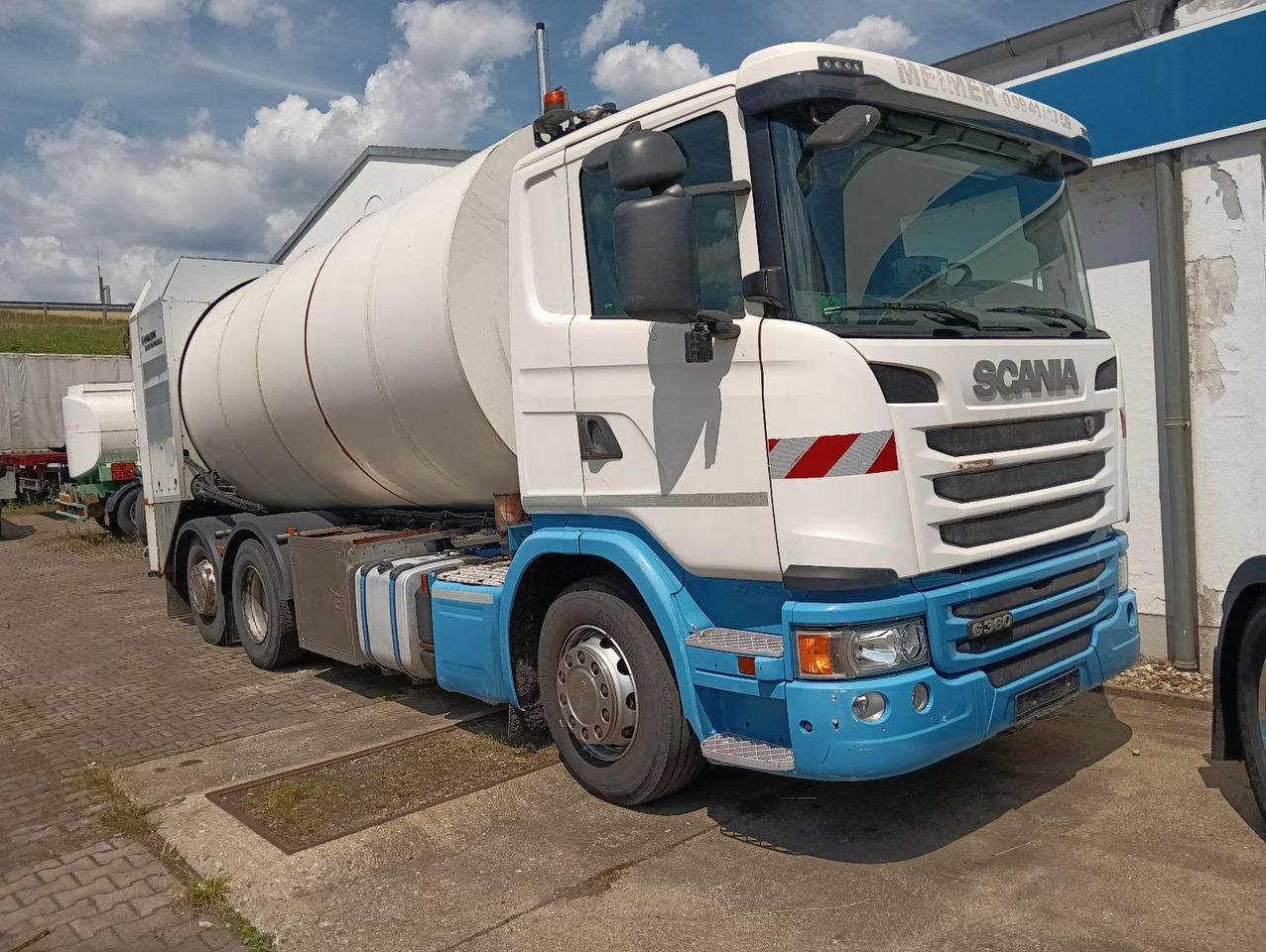 Scania G360 6x2 RETARDER FAUN ROTOPRESS 521L Zöller 230 - Prügiauto: pilt 1 Scania G360 6x2 RETARDER FAUN ROTOPRESS 521L Zöller 230 - Prügiauto: pilt 1