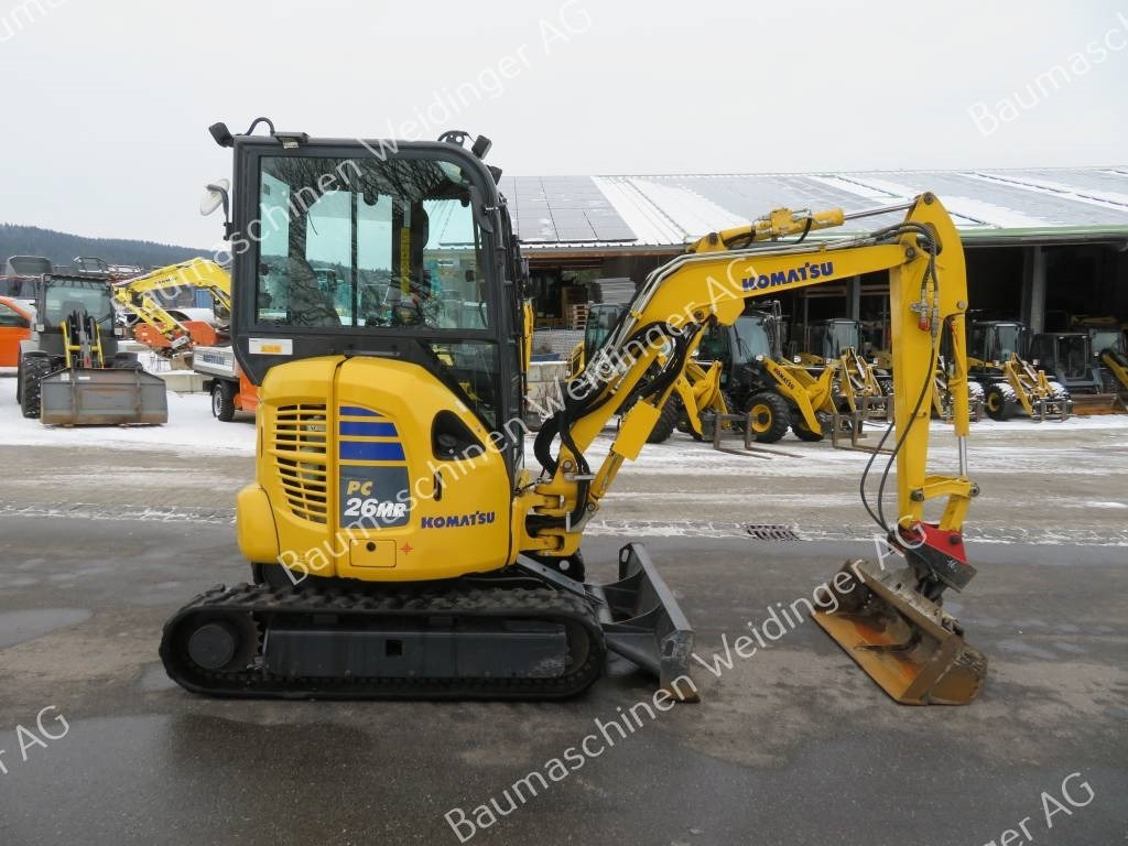 Komatsu PC 26 MR-5 - Miniekskavaator: pilt 2 Komatsu PC 26 MR-5 - Miniekskavaator: pilt 2