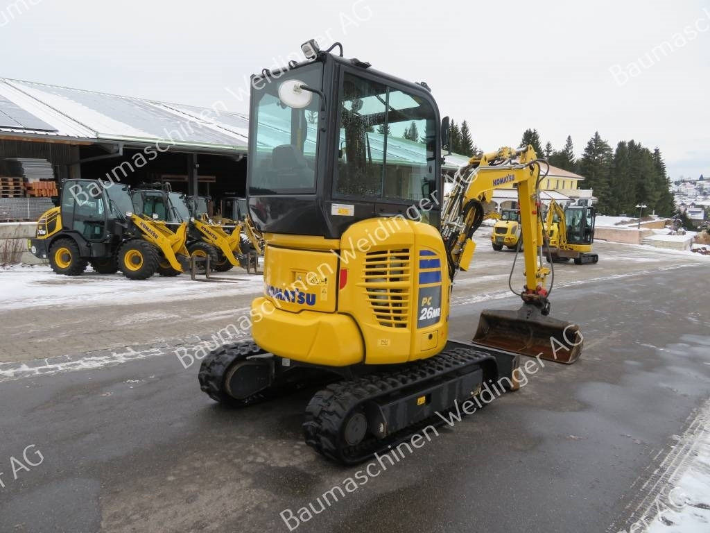 Komatsu PC 26 MR-5 - Miniekskavaator: pilt 3 Komatsu PC 26 MR-5 - Miniekskavaator: pilt 3