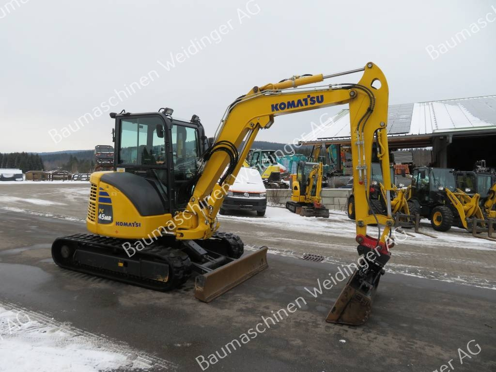 Komatsu PC 45 MR-5 - Miniekskavaator: pilt 1 Komatsu PC 45 MR-5 - Miniekskavaator: pilt 1