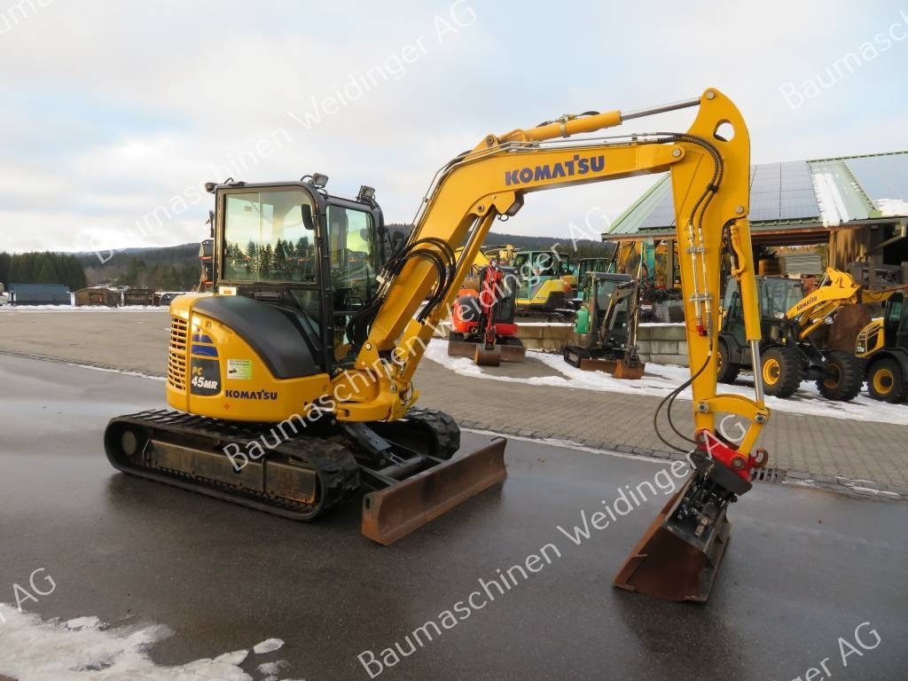 Komatsu PC 45 MR-5E0 - Miniekskavaator: pilt 1 Komatsu PC 45 MR-5E0 - Miniekskavaator: pilt 1