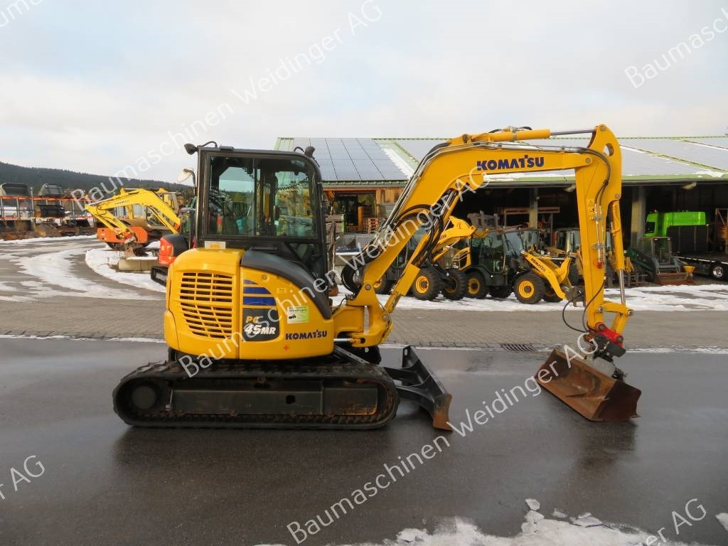 Komatsu PC 45 MR-5E0 - Miniekskavaator: pilt 2 Komatsu PC 45 MR-5E0 - Miniekskavaator: pilt 2