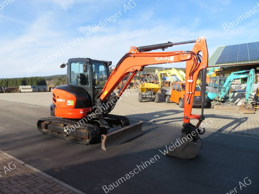 Kubota U 55-4 - Miniekskavaator: pilt 1 Kubota U 55-4 - Miniekskavaator: pilt 1