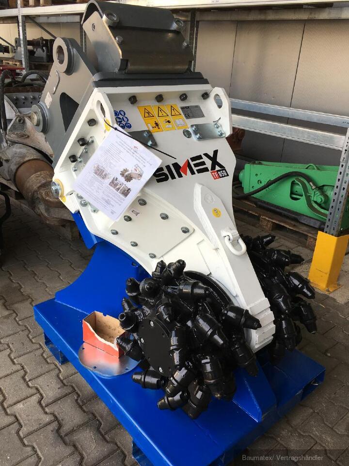 Simex TF850 Fräskopf - Lisaseade - Ekskavaator: pilt 1 Simex TF850 Fräskopf - Lisaseade - Ekskavaator: pilt 1