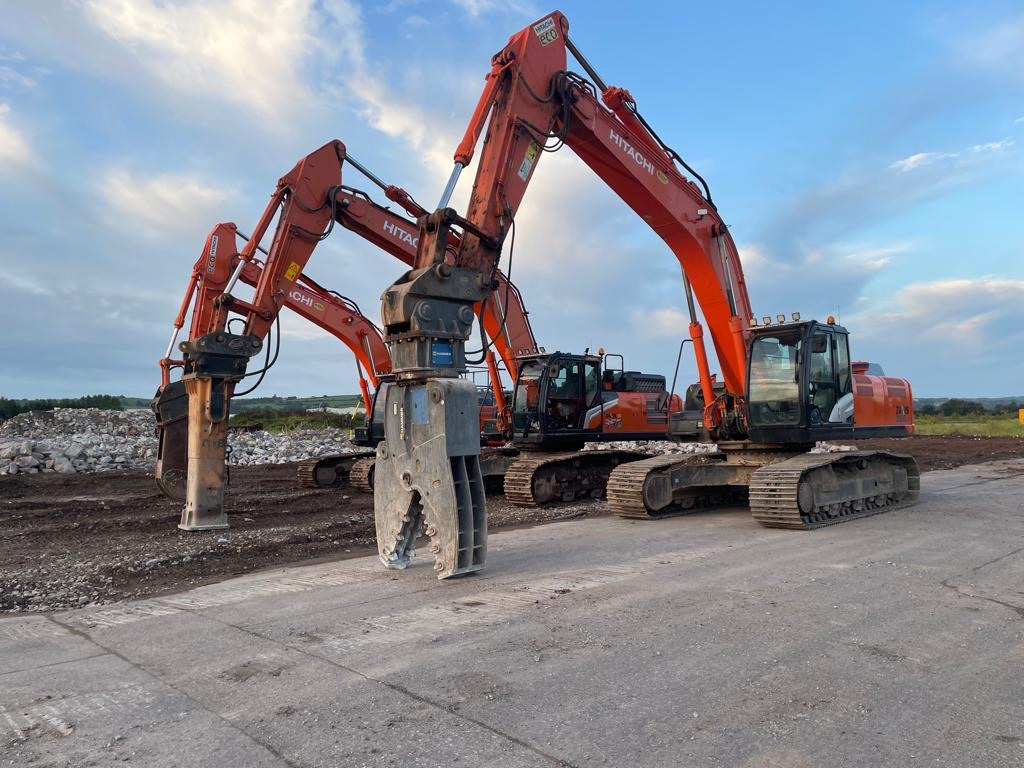 HAMMER RH35 Rotating Pulveriser to suit Hitachi ZX350 - Lammutusekskavaator: pilt 1 HAMMER RH35 Rotating Pulveriser to suit Hitachi ZX350 - Lammutusekskavaator: pilt 1