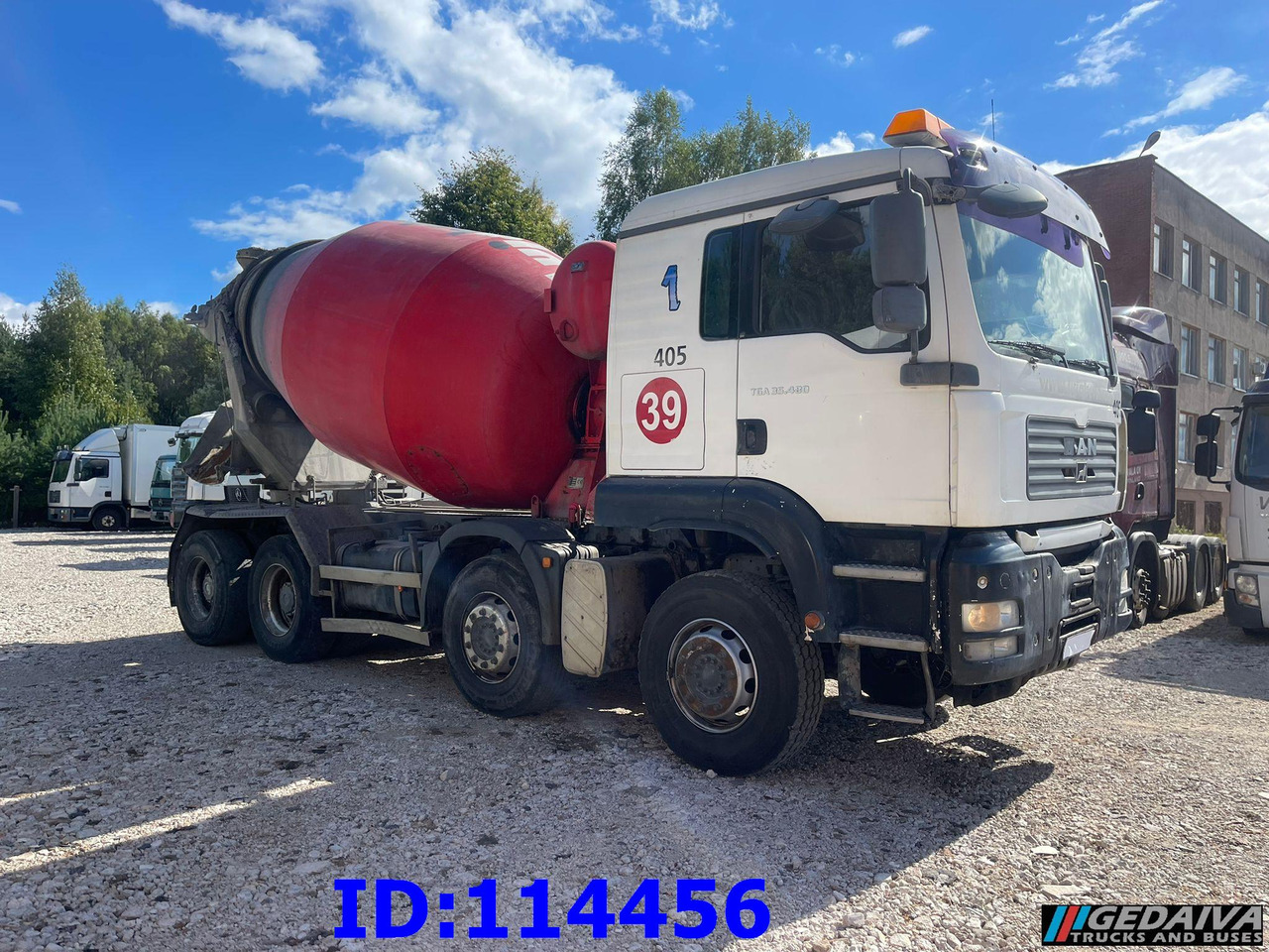 MAN TGA 35.480 8X4 8m3 Manual - Autobetoonisegisti: pilt 2 MAN TGA 35.480 8X4 8m3 Manual - Autobetoonisegisti: pilt 2