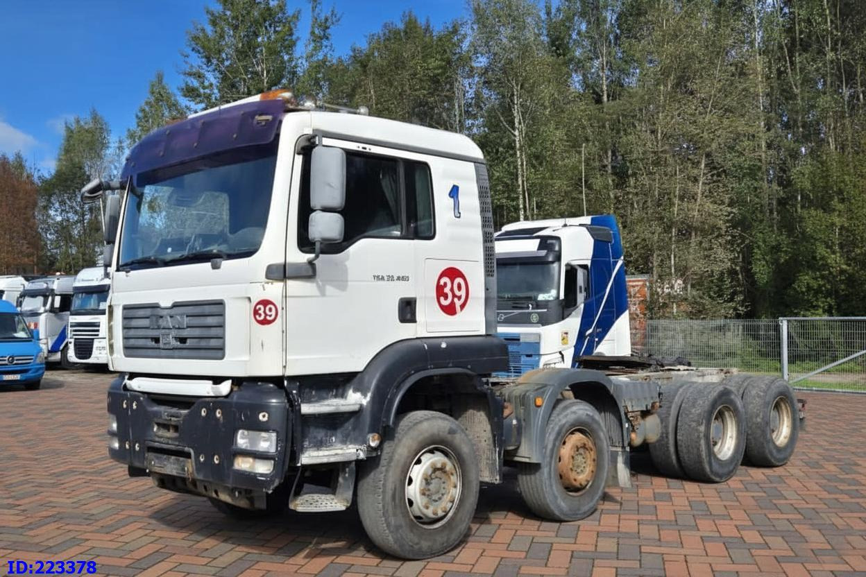 MAN TGA 35.480 8X4 - Full steel - Manual - Kabiinišassiiga veoauto: pilt 1 MAN TGA 35.480 8X4 - Full steel - Manual - Kabiinišassiiga veoauto: pilt 1