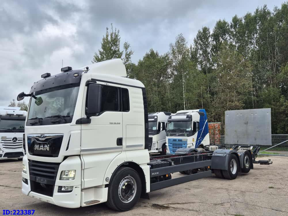 MAN TGX 26.510 WB 5900 6X2 Steering axle - Kabiinišassiiga veoauto: pilt 1 MAN TGX 26.510 WB 5900 6X2 Steering axle - Kabiinišassiiga veoauto: pilt 1