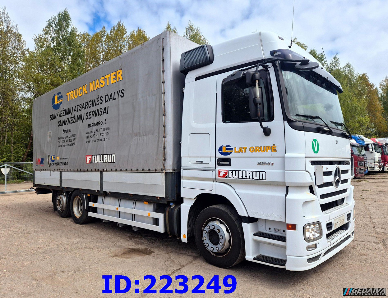 MERCEDES-BENZ Actros 2541 6x2 Retarder Euro5 - Tent veoauto: pilt 4 MERCEDES-BENZ Actros 2541 6x2 Retarder Euro5 - Tent veoauto: pilt 4