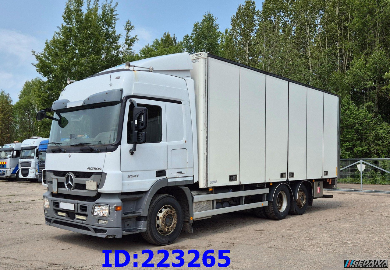 MERCEDES-BENZ Actros 2541 6x2 Retarder Open side box - Isotermiline furgoon: pilt 1 MERCEDES-BENZ Actros 2541 6x2 Retarder Open side box - Isotermiline furgoon: pilt 1