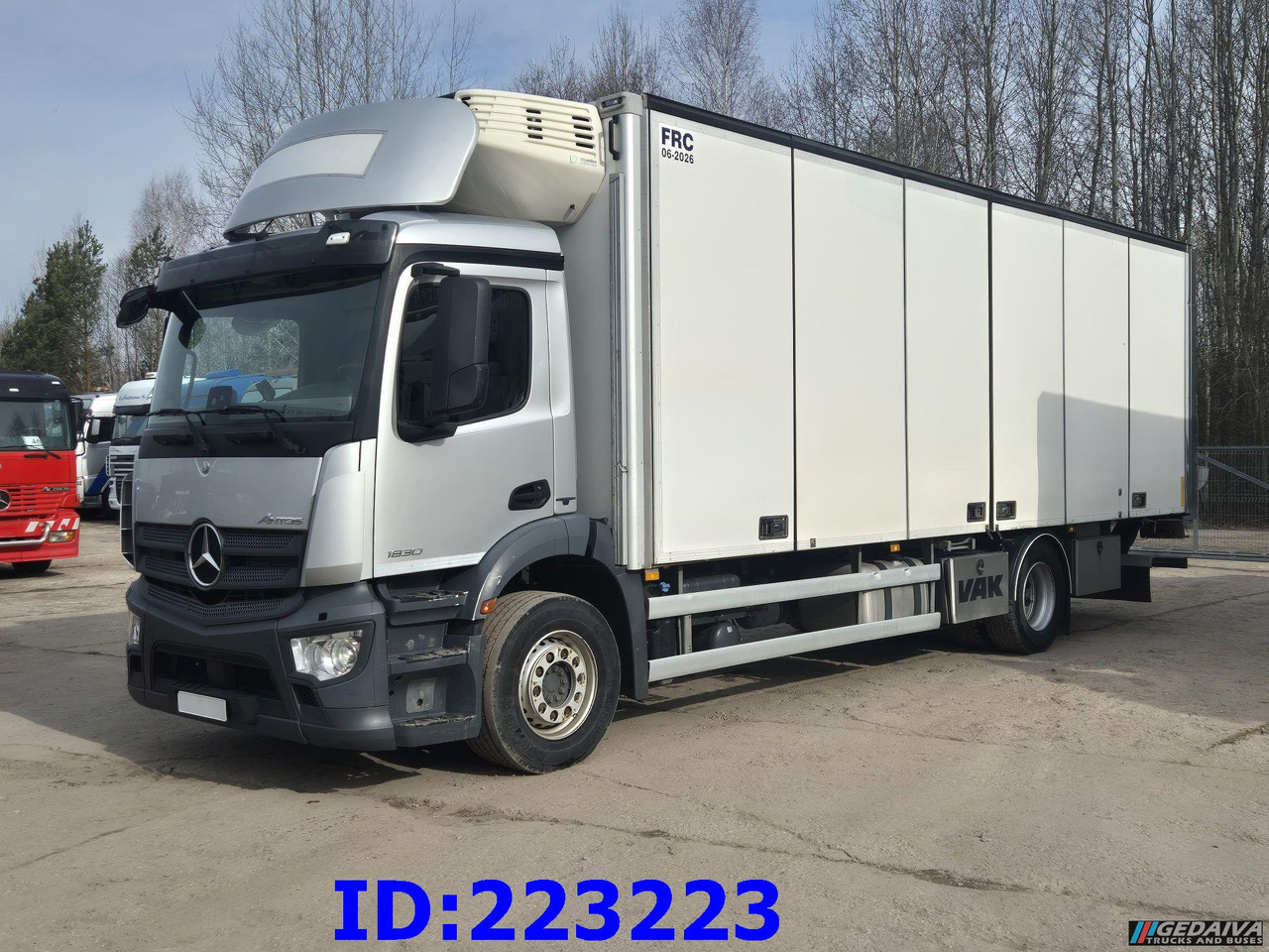 MERCEDES-BENZ Antos 1830 FRC Euro6 - Külmutiga veoauto: pilt 1 MERCEDES-BENZ Antos 1830 FRC Euro6 - Külmutiga veoauto: pilt 1