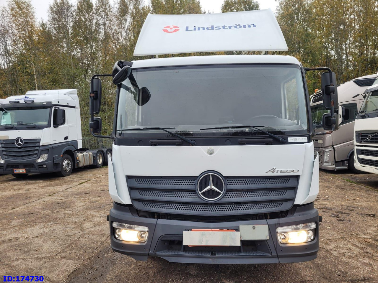 MERCEDES-BENZ Atego 1218 - Euro6 - Manual - Full Steel - Kabiinišassiiga veoauto: pilt 2 MERCEDES-BENZ Atego 1218 - Euro6 - Manual - Full Steel - Kabiinišassiiga veoauto: pilt 2