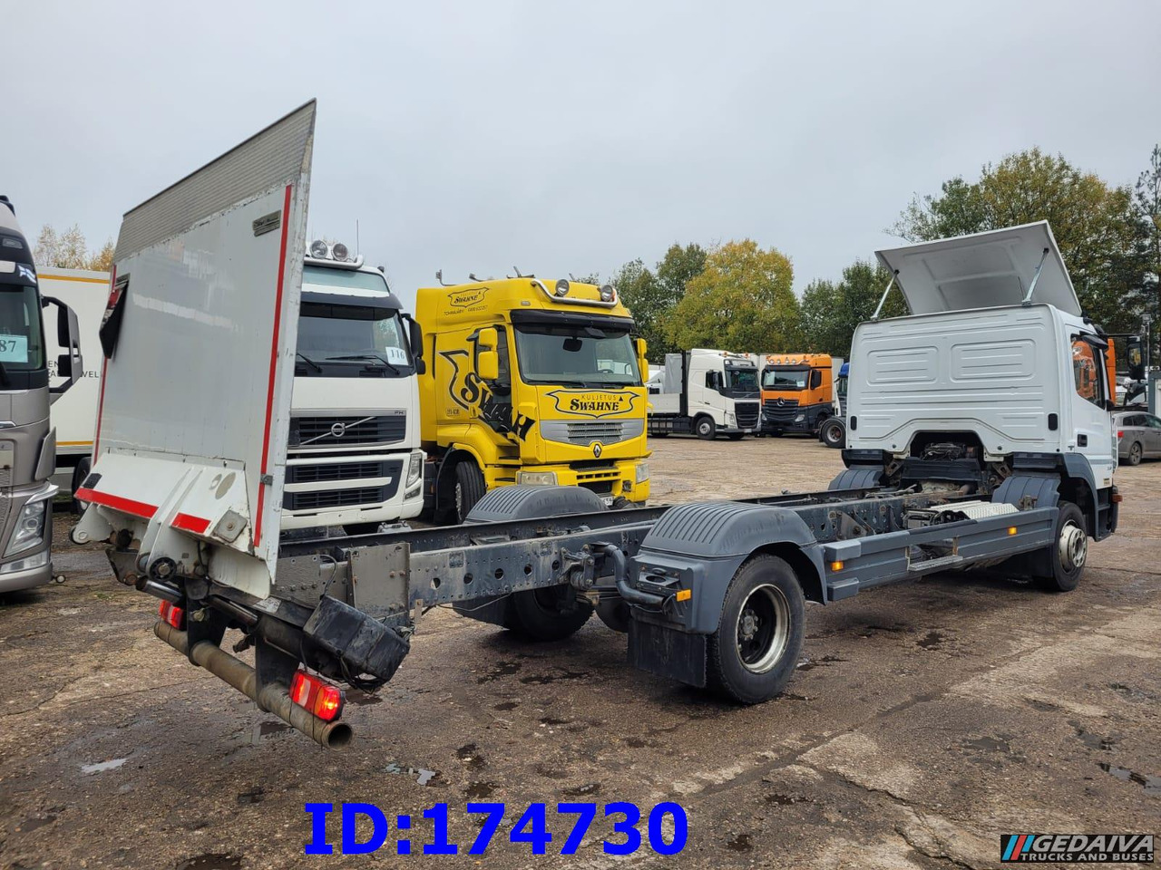 MERCEDES-BENZ Atego 1218 - Euro6 - Manual - Full Steel - Kabiinišassiiga veoauto: pilt 5 MERCEDES-BENZ Atego 1218 - Euro6 - Manual - Full Steel - Kabiinišassiiga veoauto: pilt 5