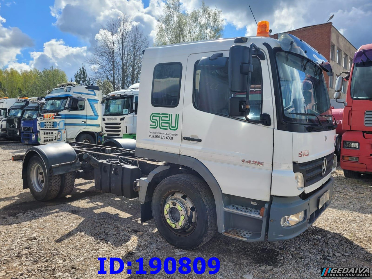 MERCEDES-BENZ Atego 1425 - Kabiinišassiiga veoauto: pilt 4 MERCEDES-BENZ Atego 1425 - Kabiinišassiiga veoauto: pilt 4