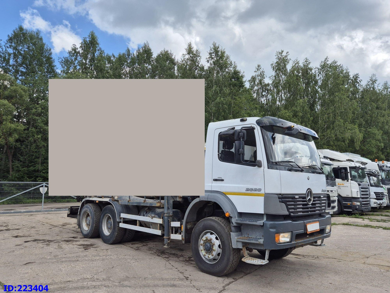 MERCEDES-BENZ Atego 2628 6x4 Full steel - Kabiinišassiiga veoauto: pilt 4 MERCEDES-BENZ Atego 2628 6x4 Full steel - Kabiinišassiiga veoauto: pilt 4
