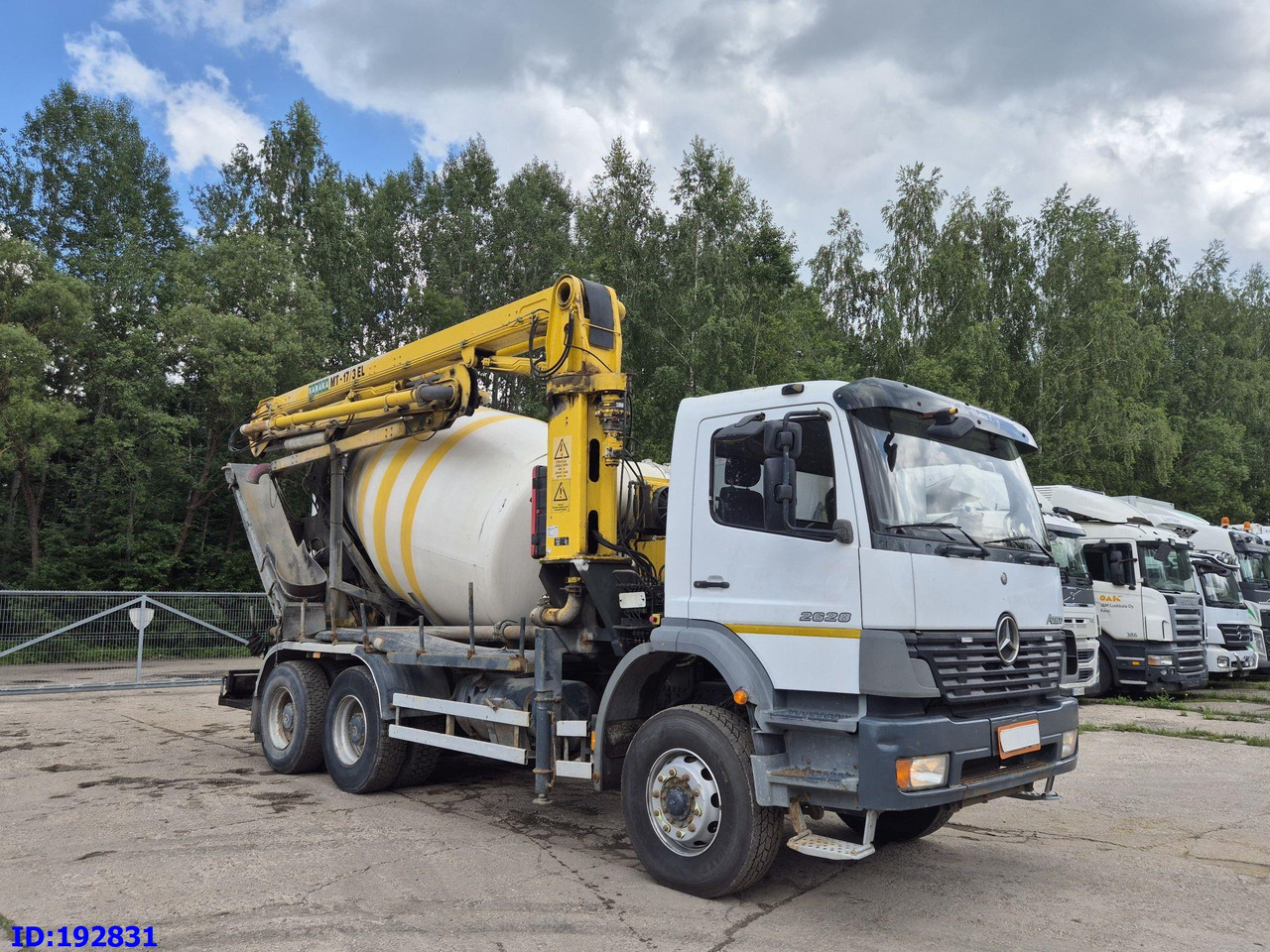 MERCEDES-BENZ Atego 2628 6x4 Schwing 17m 9m3 - Betoonipump: pilt 4 MERCEDES-BENZ Atego 2628 6x4 Schwing 17m 9m3 - Betoonipump: pilt 4