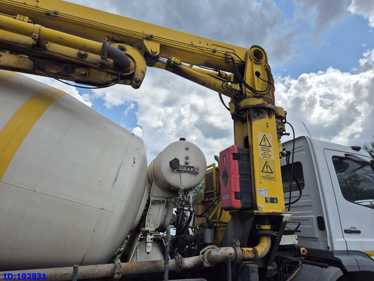 MERCEDES-BENZ Atego 2628 6x4 Schwing 17m 9m3 - Betoonipump: pilt 5 MERCEDES-BENZ Atego 2628 6x4 Schwing 17m 9m3 - Betoonipump: pilt 5