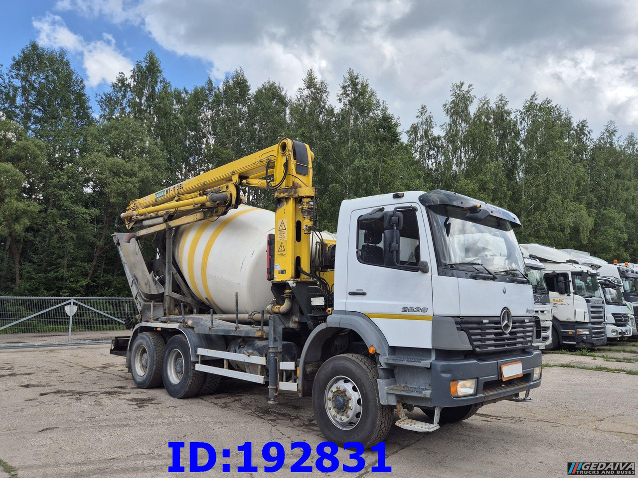 MERCEDES-BENZ Atego 2628 6x4 Schwing 17m 9m3 - Betoonipump: pilt 5 MERCEDES-BENZ Atego 2628 6x4 Schwing 17m 9m3 - Betoonipump: pilt 5