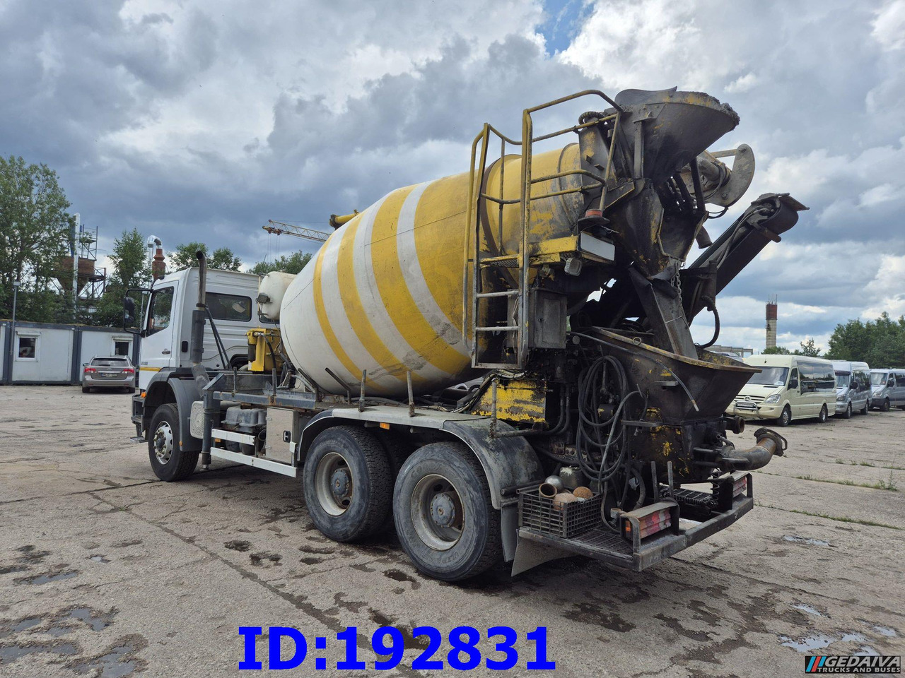Betoonipump MERCEDES-BENZ Atego 2628 6x4 Schwing 17m 9m3: pilt 11