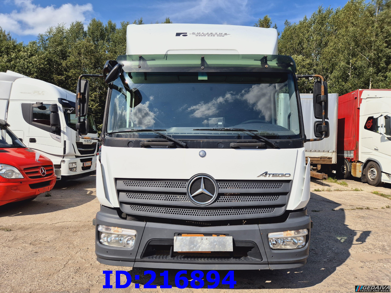 MERCEDES-BENZ Atego 818 Euro6 - Isotermiline furgoon: pilt 2 MERCEDES-BENZ Atego 818 Euro6 - Isotermiline furgoon: pilt 2