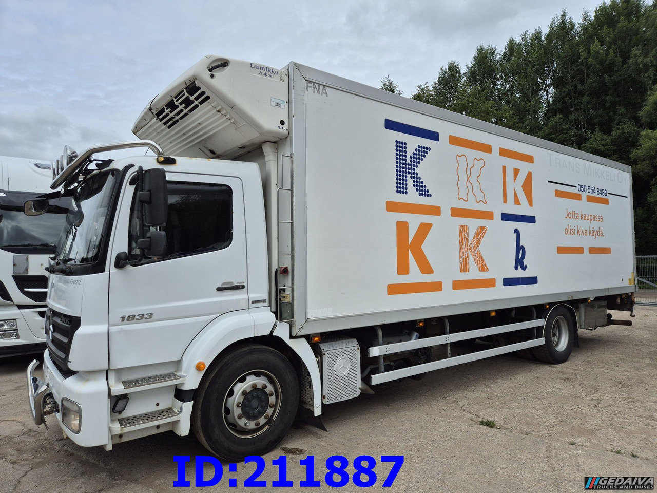 MERCEDES-BENZ Axor 1833 - Manual - Külmutiga veoauto: pilt 1 MERCEDES-BENZ Axor 1833 - Manual - Külmutiga veoauto: pilt 1