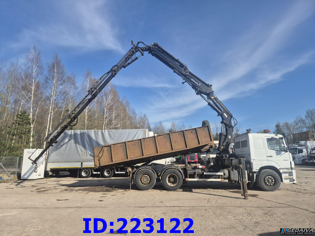 MERCEDES-BENZ Axor 2533 6x2 + Atlas 332.3E Crane - Kallurauto: pilt 5 MERCEDES-BENZ Axor 2533 6x2 + Atlas 332.3E Crane - Kallurauto: pilt 5