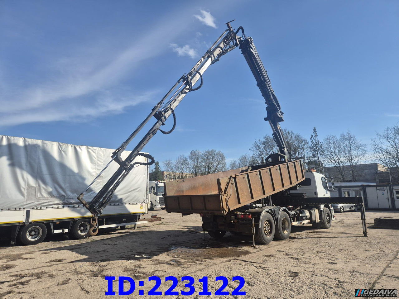 MERCEDES-BENZ Axor 2533 6x2 + Atlas 332.3E Crane - Kallurauto: pilt 5 MERCEDES-BENZ Axor 2533 6x2 + Atlas 332.3E Crane - Kallurauto: pilt 5