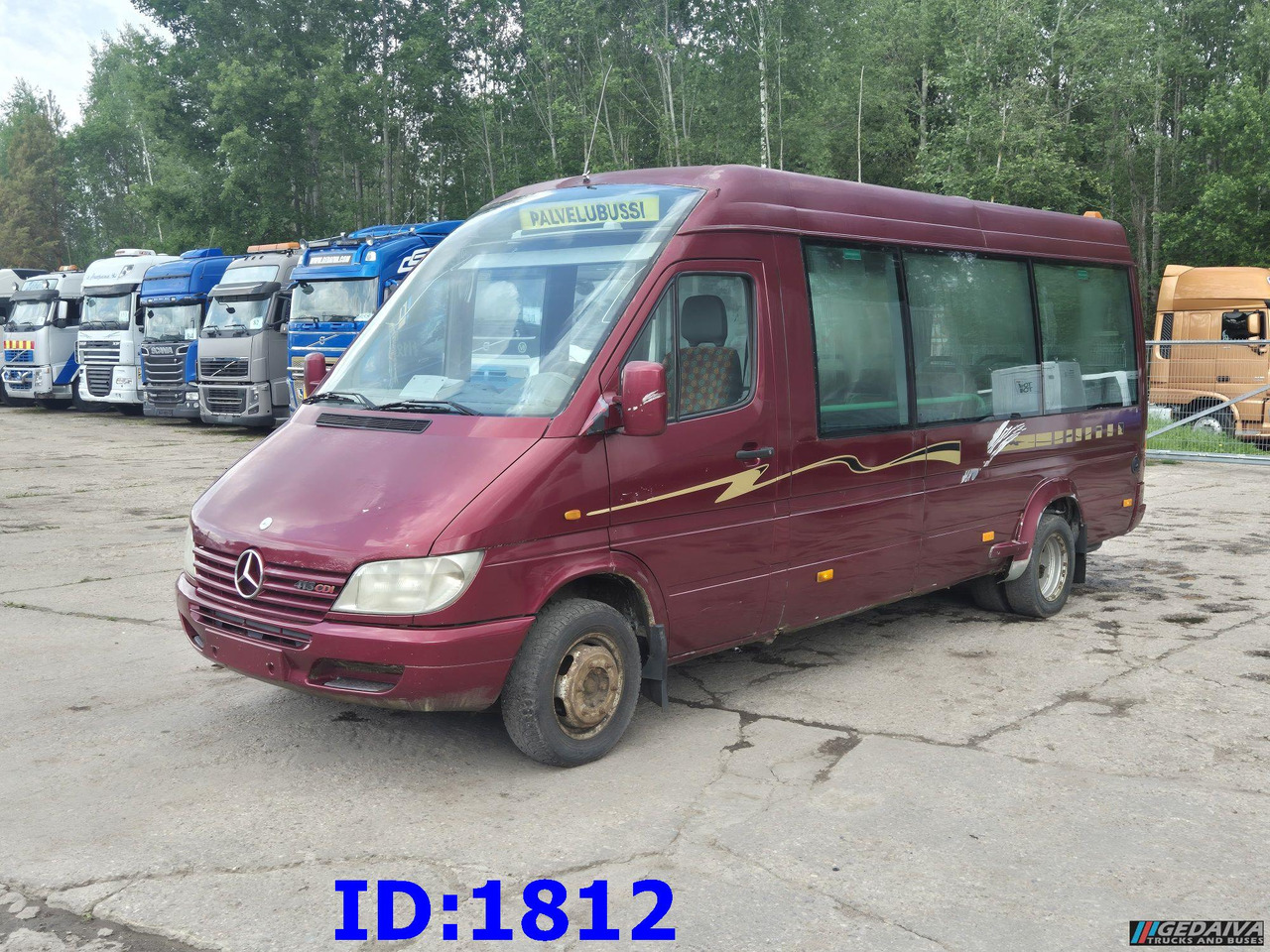 MERCEDES-BENZ Sprinter 413 - 17 Place - Väikebuss, Mikrobuss: pilt 4 MERCEDES-BENZ Sprinter 413 - 17 Place - Väikebuss, Mikrobuss: pilt 4