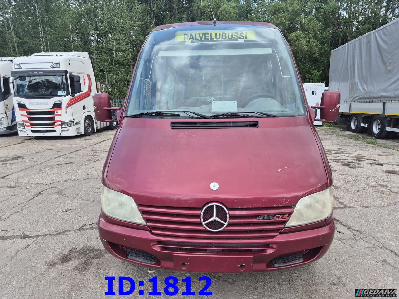 MERCEDES-BENZ Sprinter 413 - 17 Place - Väikebuss, Mikrobuss: pilt 2 MERCEDES-BENZ Sprinter 413 - 17 Place - Väikebuss, Mikrobuss: pilt 2