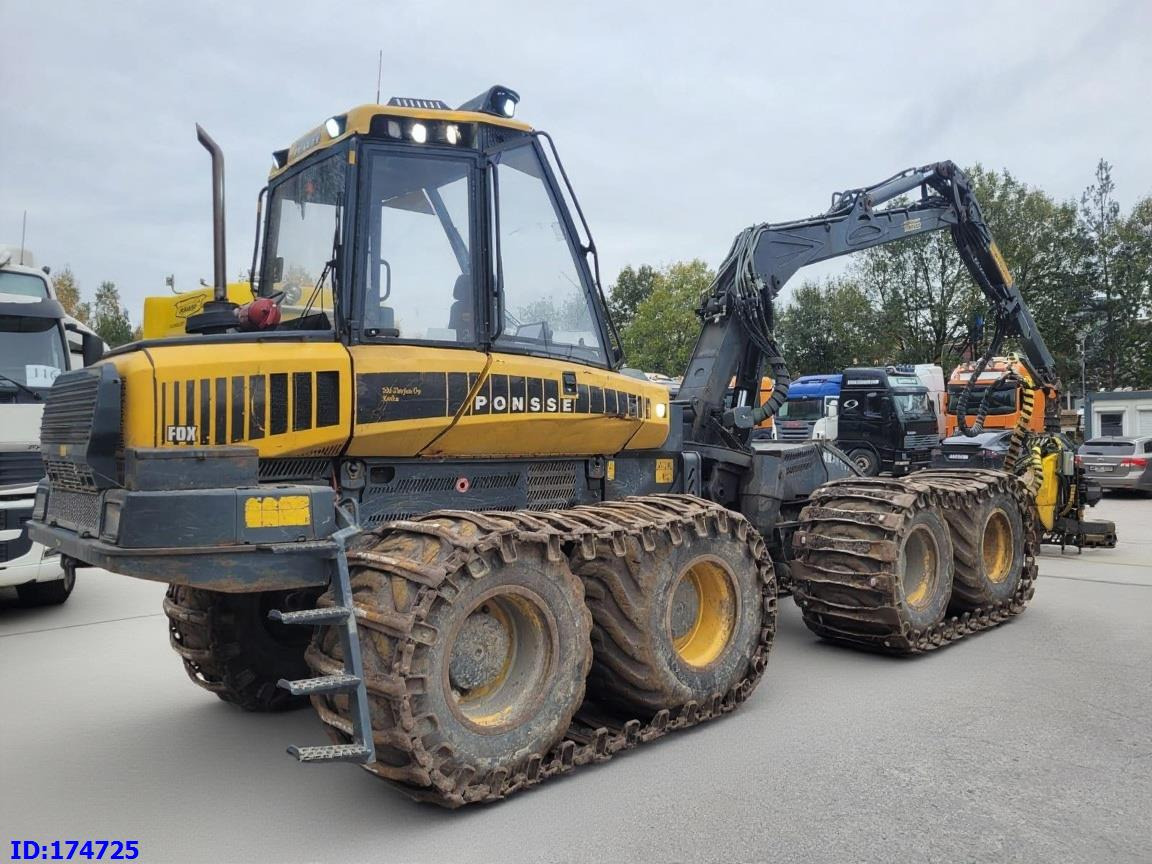 PONSSE FOX 8W - Metsakoristaja: pilt 5 PONSSE FOX 8W - Metsakoristaja: pilt 5