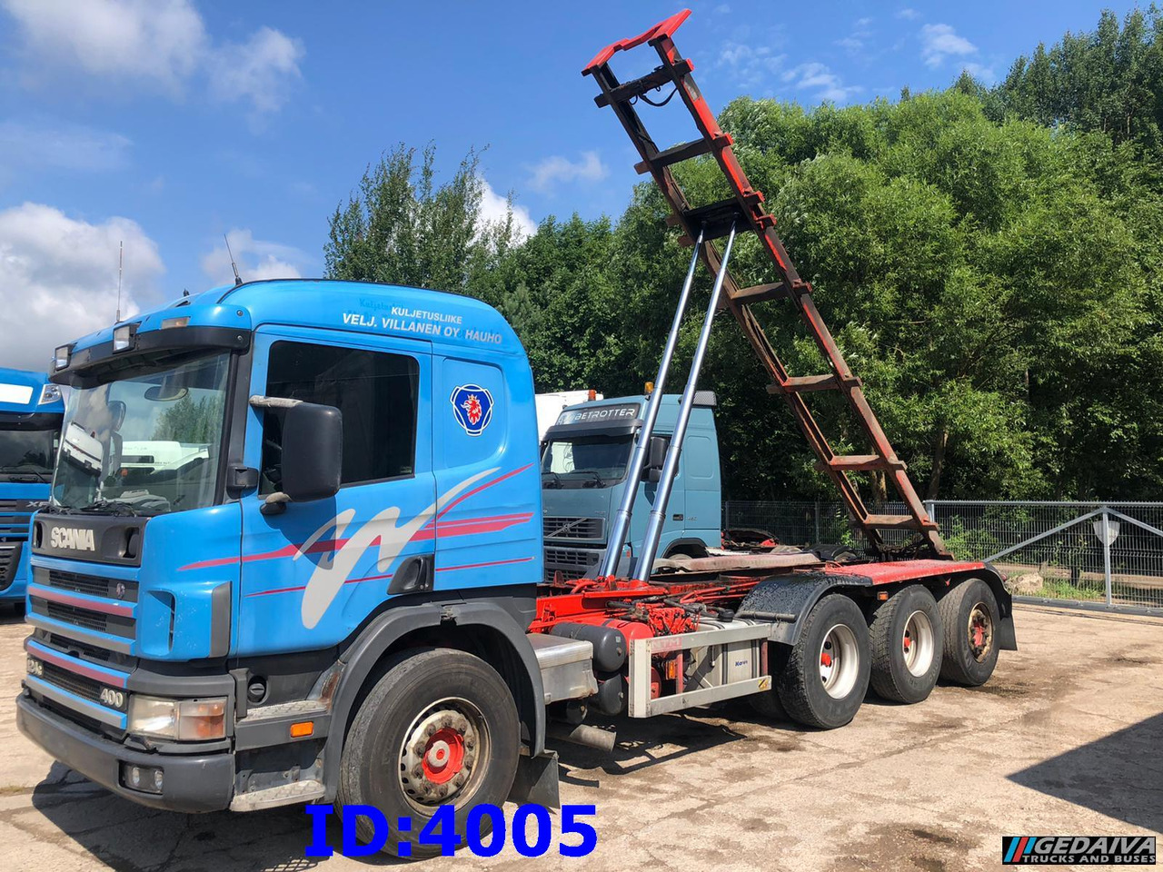 SCANIA 124 400 8x4 - Veoauto - kaablisüsteem: pilt 1 SCANIA 124 400 8x4 - Veoauto - kaablisüsteem: pilt 1