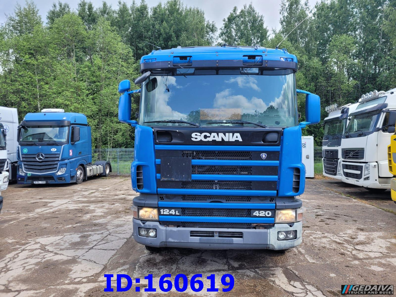 SCANIA 124 420 6x2 Manual Retarder - Kabiinišassiiga veoauto: pilt 2 SCANIA 124 420 6x2 Manual Retarder - Kabiinišassiiga veoauto: pilt 2